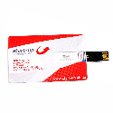 Флешка кредитная карта USB 2.0 с логотипом 8 Gb
